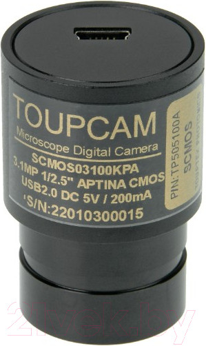 Изображение товара Камера цифровая для микроскопа ToupCam SCMOS03100KPA / 28495