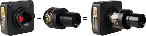 Изображение товара Камера цифровая для микроскопа ToupCam UA1000CA / 28731