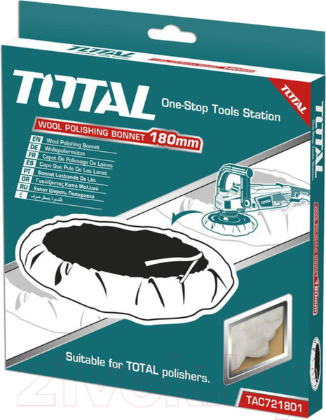 Изображение товара Полировальный круг TOTAL TAC721801