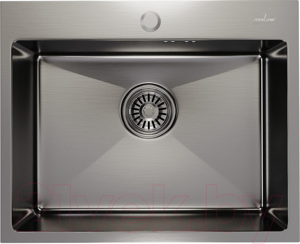 Изображение товара Мойка кухонная Mixline Pro 547233 (сатин, с сифоном)