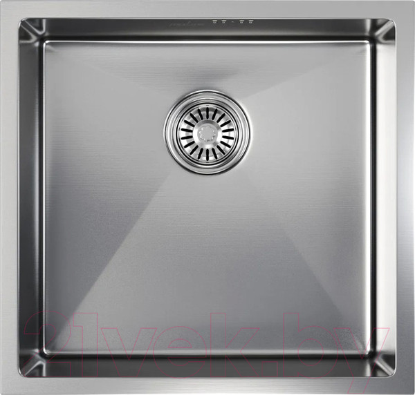 Изображение товара Мойка кухонная Mixline Pro 548564 (сатин, с сифоном)