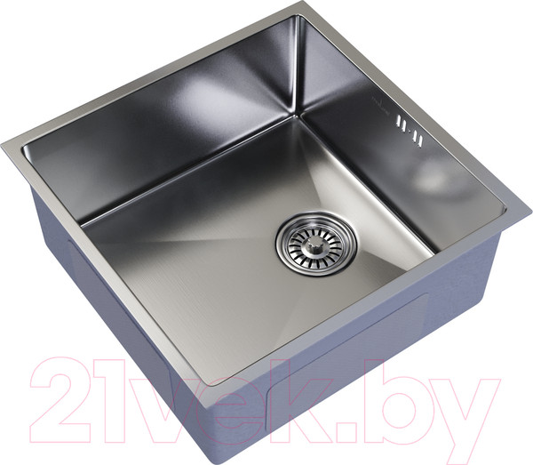 Изображение товара Мойка кухонная Mixline Pro 547227 (сатин, с сифоном)