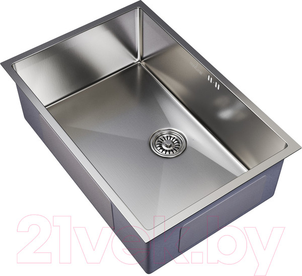 Изображение товара Мойка кухонная Mixline Pro 548572 (сатин, с сифоном)