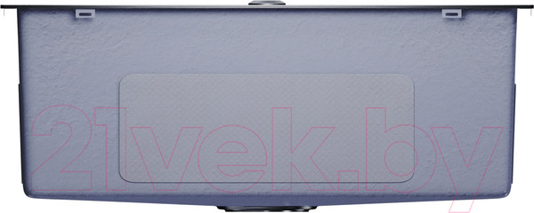 Изображение товара Мойка кухонная Mixline Pro 547238 (черный графит, с сифоном)