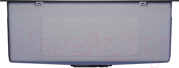 Изображение товара Мойка кухонная Mixline Pro 548569 (черный графит, с сифоном)