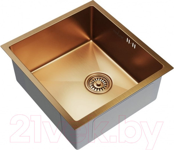 Изображение товара Мойка кухонная Mixline Pro 548567 (бронза, с сифоном)