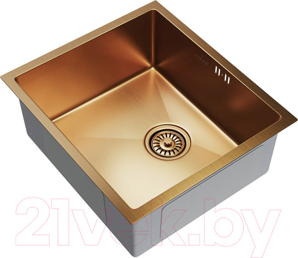 Изображение товара Мойка кухонная Mixline Pro 548571 (бронза, с сифоном)