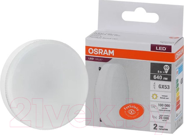 Изображение товара Лампа Osram LED Value 4058075582248