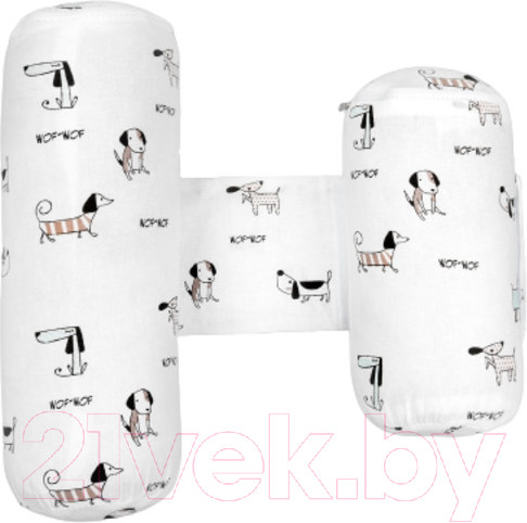 Изображение товара Подушка-позиционер Amarobaby Nature Anatomy Собачки / AMARO-40NA-S