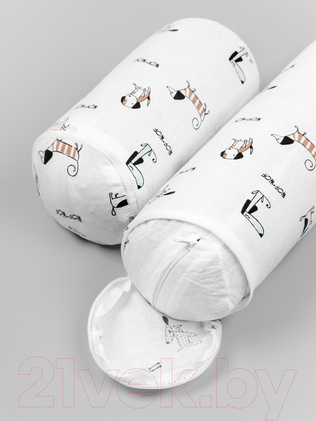 Изображение товара Подушка-позиционер Amarobaby Nature Anatomy Собачки / AMARO-40NA-S