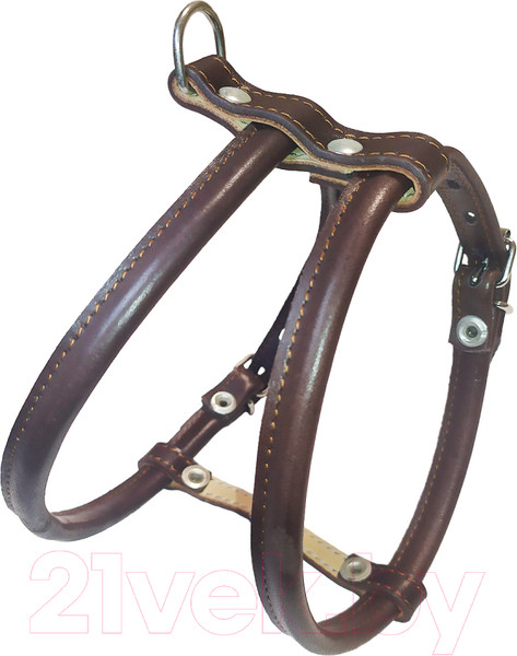 Изображение товара Шлея Сима Шпиц / bs0710BR (коричневый)