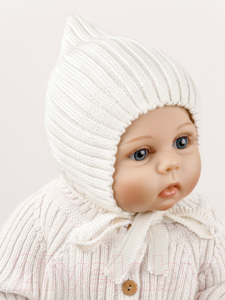 Изображение товара Шапочка для малышей Amarobaby Pure Love Elf / AB-OD22-PLEl16/33-40 (молочный, р.40-42)