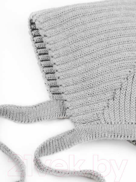 Изображение товара Шапочка для малышей Amarobaby Pure Love Elf / AB-OD22-PLEl16/11-40 (серый, р.40-42)