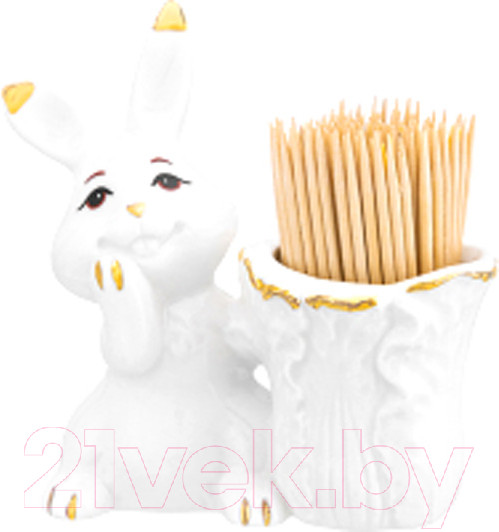 Изображение товара Держатель для зубочисток Elan Gallery Кролик с капустой / 330861