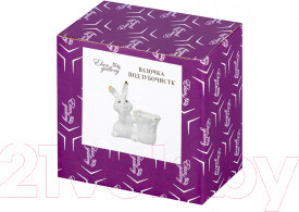 Изображение товара Держатель для зубочисток Elan Gallery Кролик с капустой / 330861