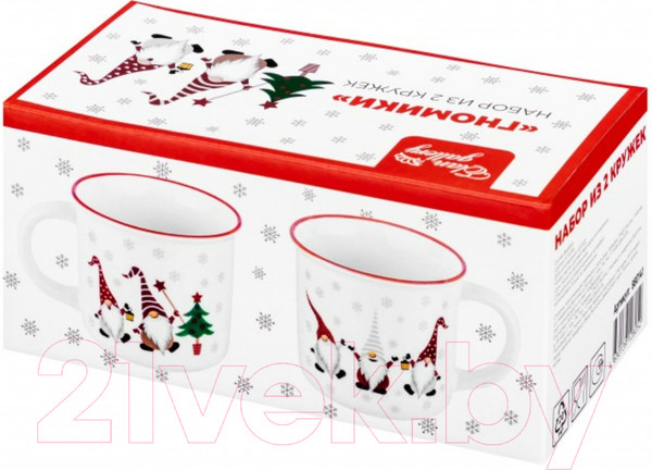 Изображение товара Набор кружек Elan Gallery Веселые гномики / 880141