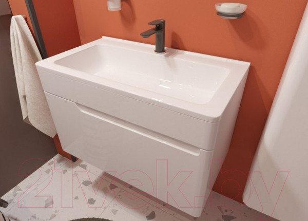 Изображение товара Умывальник Эстет Каре Люкс 80x45 / ФР-00005713