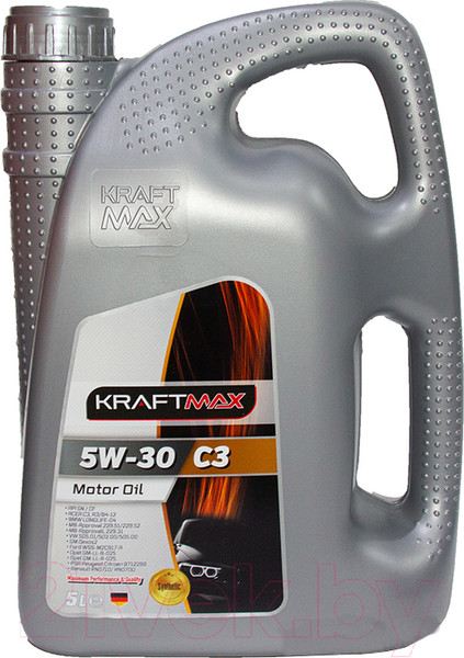 Изображение товара Моторное масло KraftMax 5W30 C3 DPF / KM607/5 (5л)