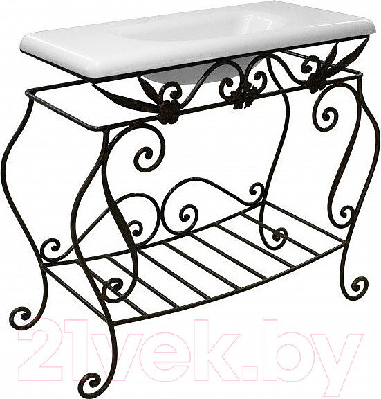 Изображение товара Консоль для ванной Эстет Каре / ФР-00001028 (патина)