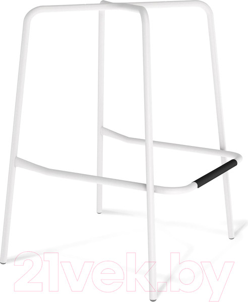 Изображение товара Стул барный Sheffilton SHT-ST29/S29 (белый/белый муар)