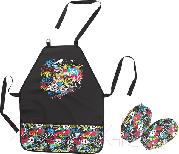 Изображение товара Фартук для творчества Erich Krause Scooter Master / 56987 (с нарукавниками)