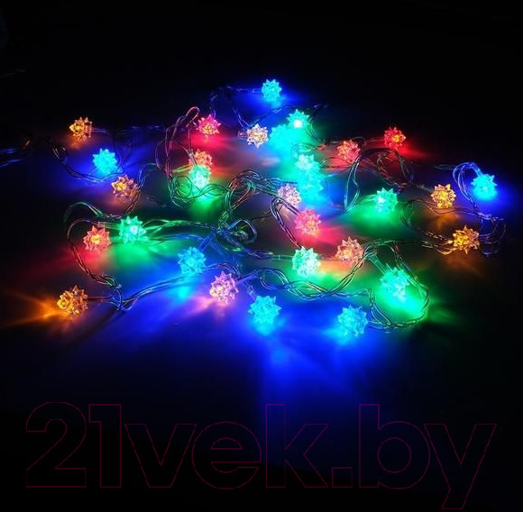 Изображение товара Светодиодная гирлянда SHLights Цветы / LD030M-FL (1.8м)