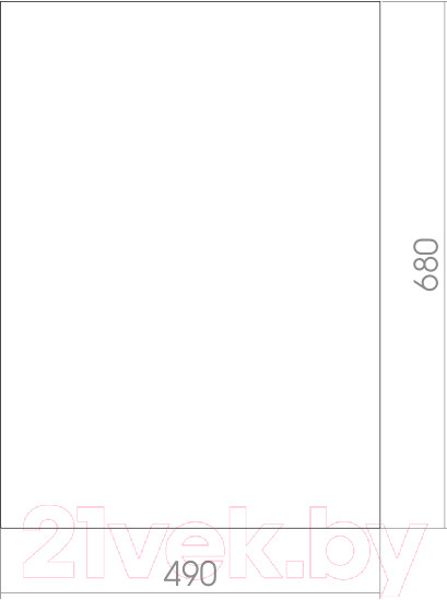 Изображение товара Зеркало Mixline Модерн 525417