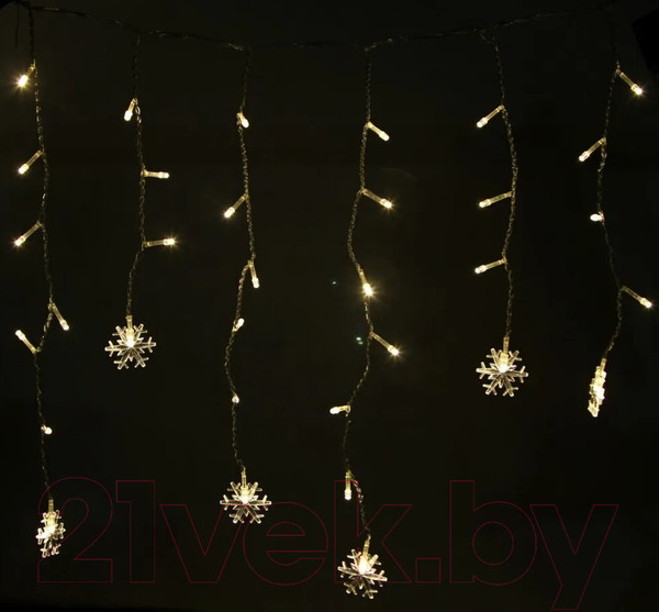 Изображение товара Светодиодная бахрома SHLights DICLD-100WW-C (1.7x0.5м)