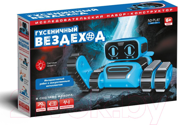 Изображение товара Конструктор электромеханический ND Play Гусеничный вездеход NDP-107 / 301950