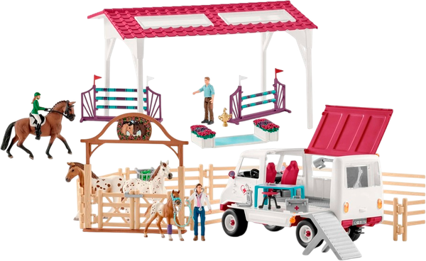 Изображение товара Игровой набор Schleich Проверка перед большим конным турниром / 72140