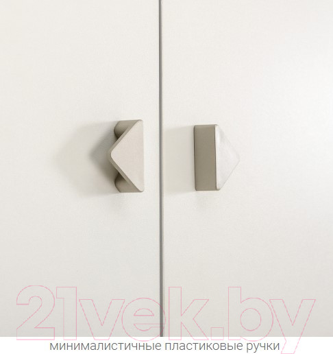 Изображение товара Шкаф Mobi Эйп 13.334 (белый PE шагрень/дуб белый Exclusive OW D4430)