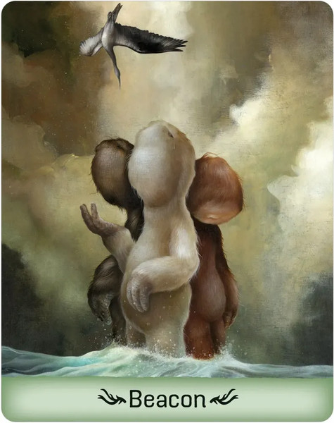 Изображение товара Гадальные карты U.S. Games Systems Gentle Creatures Wisdom Deck / GC48