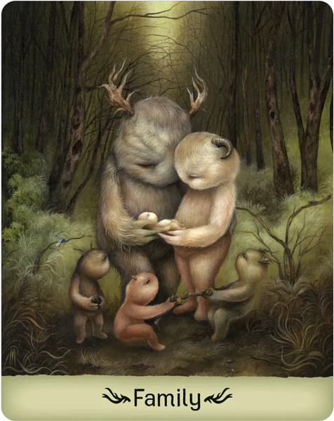Изображение товара Гадальные карты U.S. Games Systems Gentle Creatures Wisdom Deck / GC48