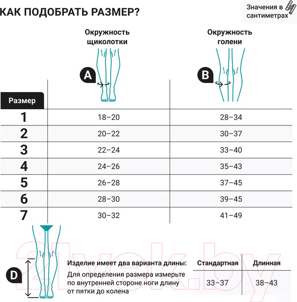 Изображение товара Гольфы компрессионные Venoteks 2P180 стандарт 2 кл.к. (р.4, бежевый)