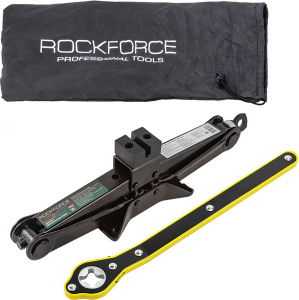 Изображение товара Домкрат механический RockForce RF-10152 (51623)