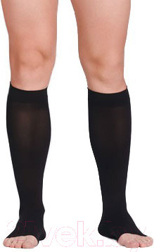 Изображение товара Гольфы компрессионные Venoteks 2P180 стандарт 2 кл.к. (р.3, черный)
