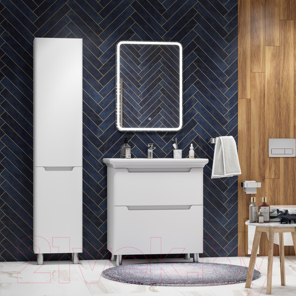 Изображение товара Зеркало Briz Альби 60x80 / 235 01-45060-00 00 (с подсветкой и подогревом)