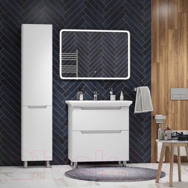 Изображение товара Зеркало Briz Альби 90x70 / 235 01-45090-00 00 (с подсветкой и подогревом)