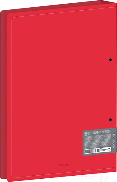 Изображение товара Папка для бумаг Berlingo Soft Touch / RB4_24982 (красный)
