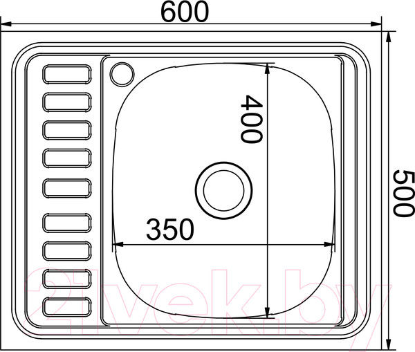 Изображение товара Мойка кухонная Mixline R 538193
