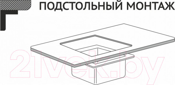 Изображение товара Мойка кухонная Mixline 548566 (золото)