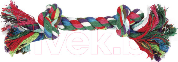 Изображение товара Игрушка для собак Beeztees Веревка с 2 узлами / 640929