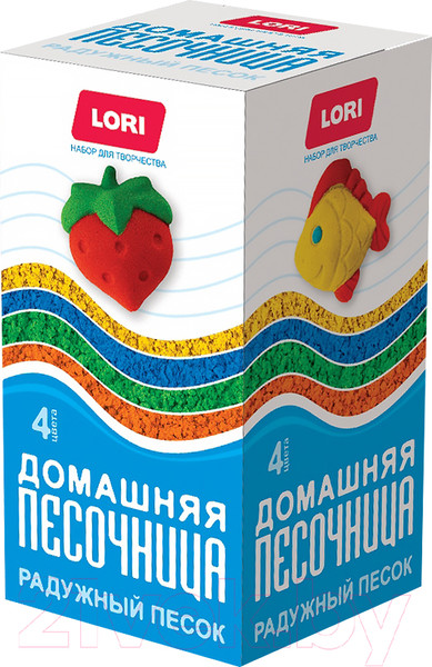 Изображение товара Кинетический песок Lori Радужный песок / Пт-022