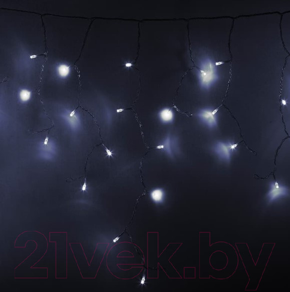 Изображение товара Светодиодная бахрома Neon-Night Айсикл 255-145 (4.8x0.6м, белый)