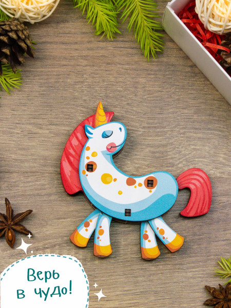 Изображение товара Конструктор Woody Сказочный единорог / 03830