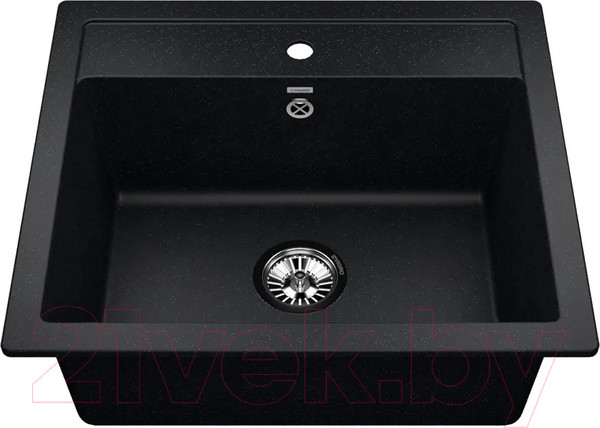 Изображение товара Мойка кухонная Vigro VG204 (антрацит)