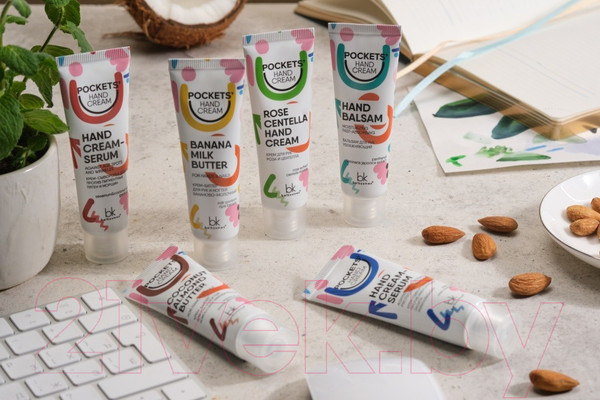 Изображение товара Крем для рук BelKosmex Баттер Бананово-молочный (30г)