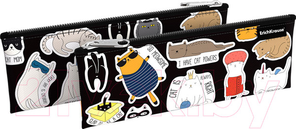 Изображение товара Пенал Erich Krause Funny Kittens / 57504