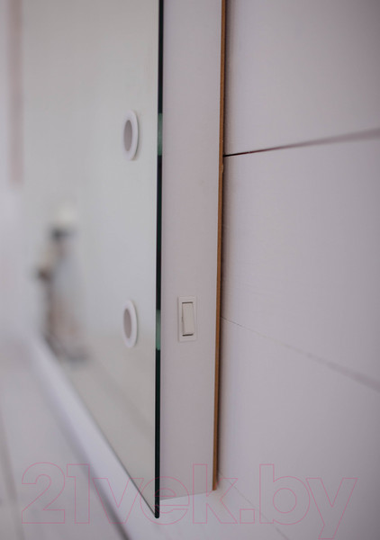 Изображение товара Зеркало Континент Гримерное Бриджит 12 ламп 60x80 (с Led лампами)