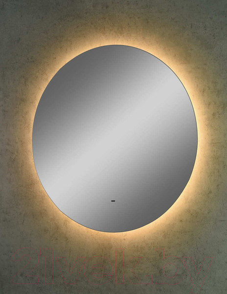 Изображение товара Зеркало Континент Ajour D 55 (бесконтактный сенсор, теплая подсветка)